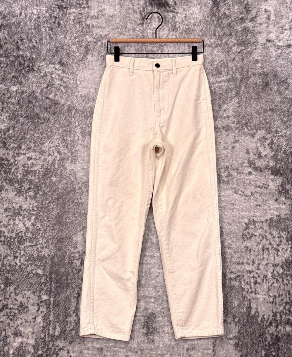 OZMA of California Jeans 26 Womens High Rise Straight Natural Undyed Denim